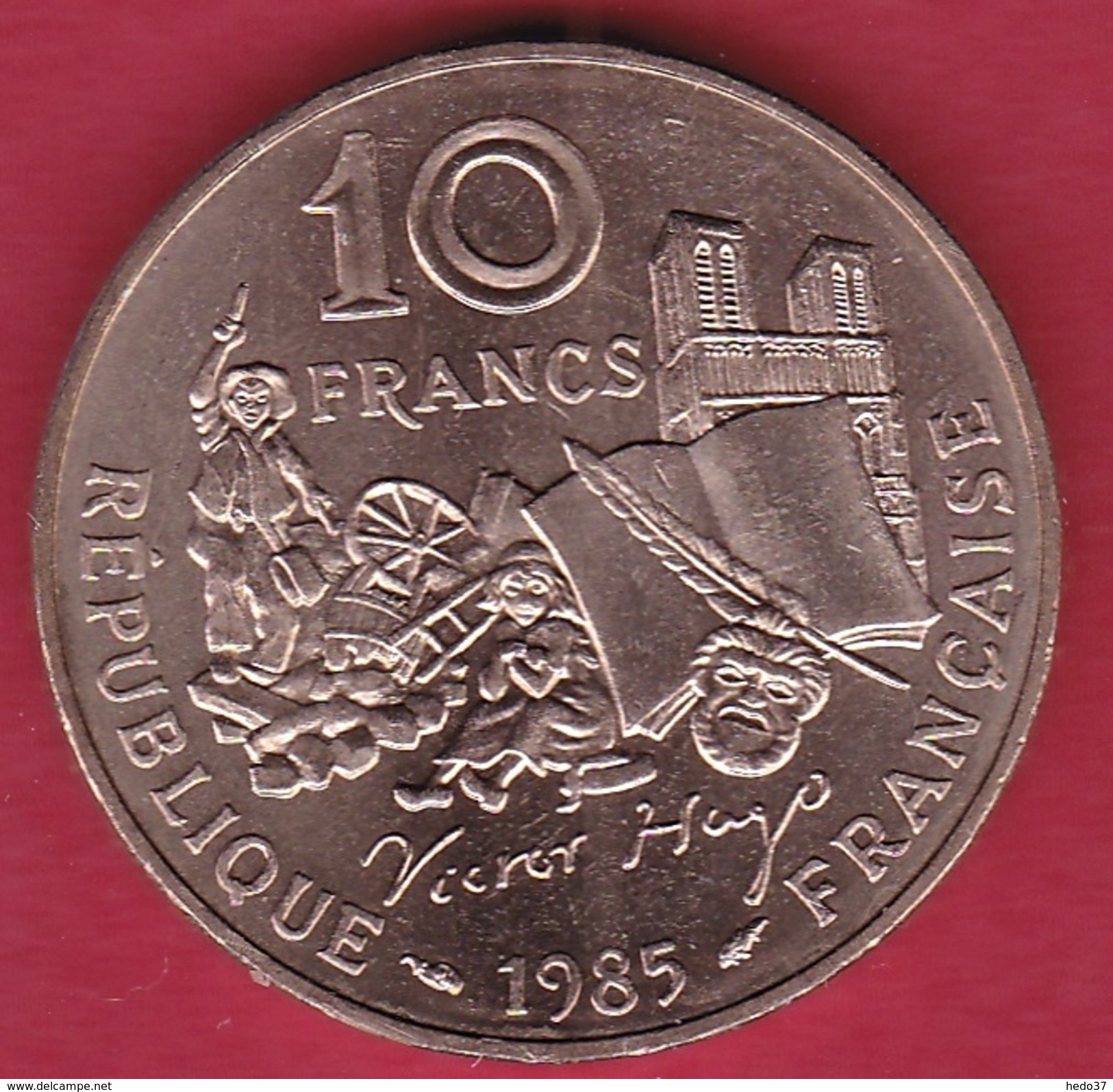 France 10 Francs Victor Hugo 1985 - Otros & Sin Clasificación