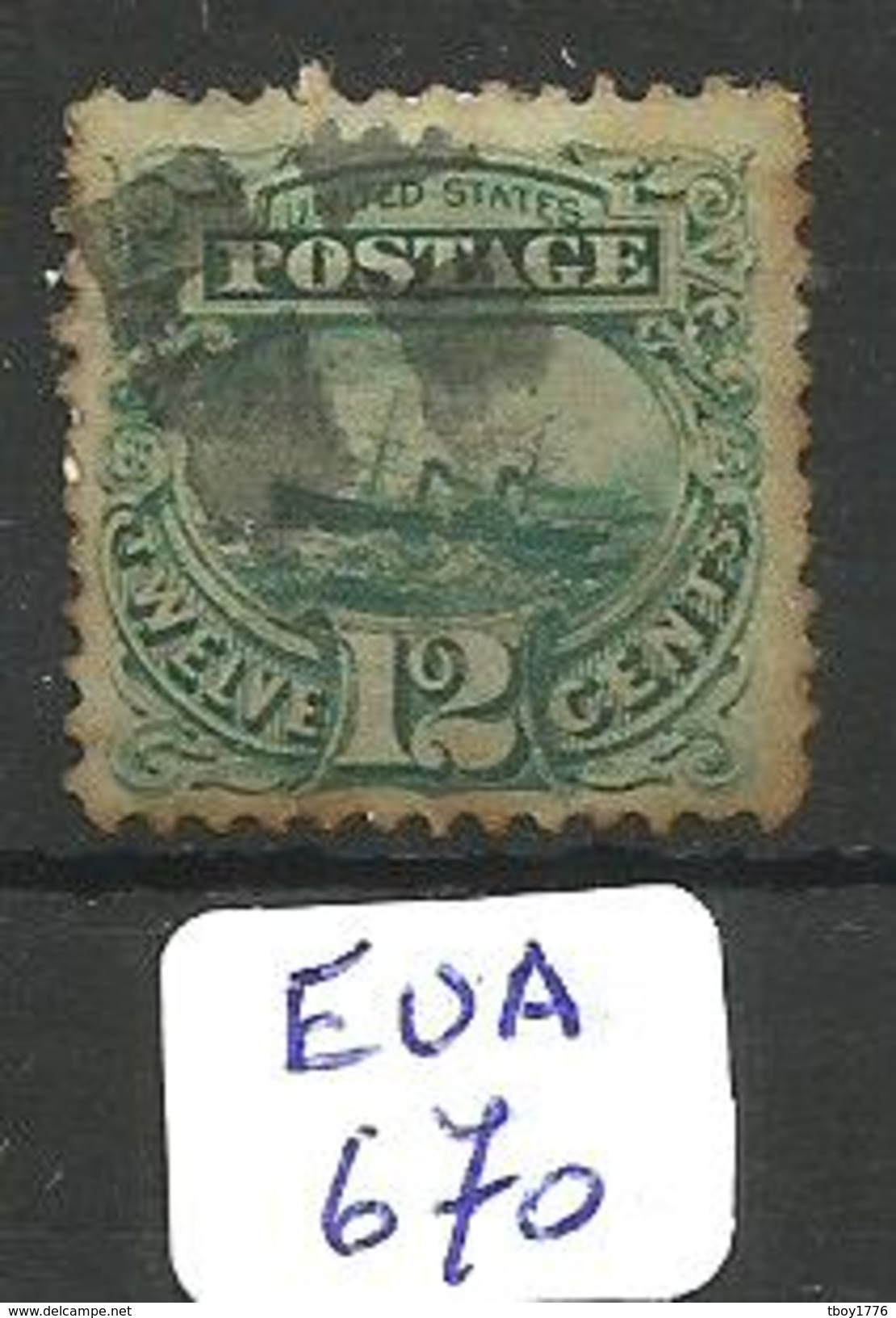 EUA Scott 117 YT 34 # - Used Stamps