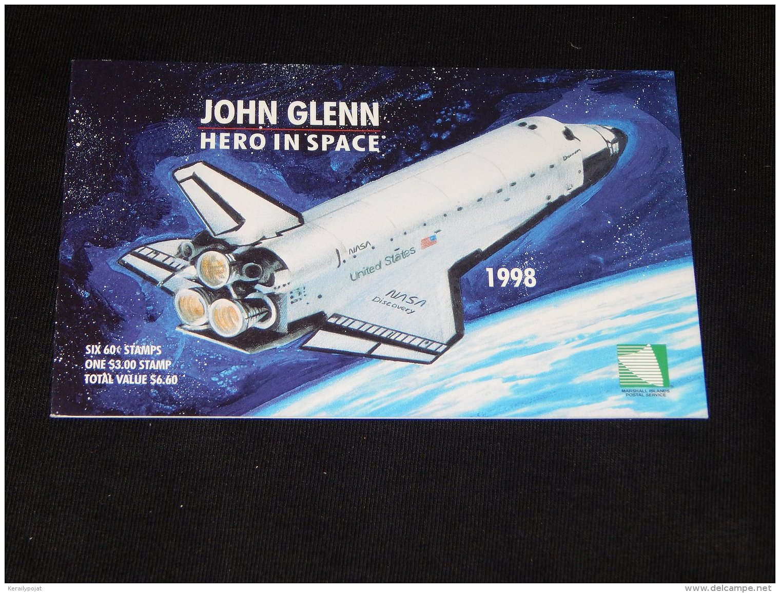 Marshall Islands - 1998 John Glenn Booklet MNH__(FIL-18354) - Marshall