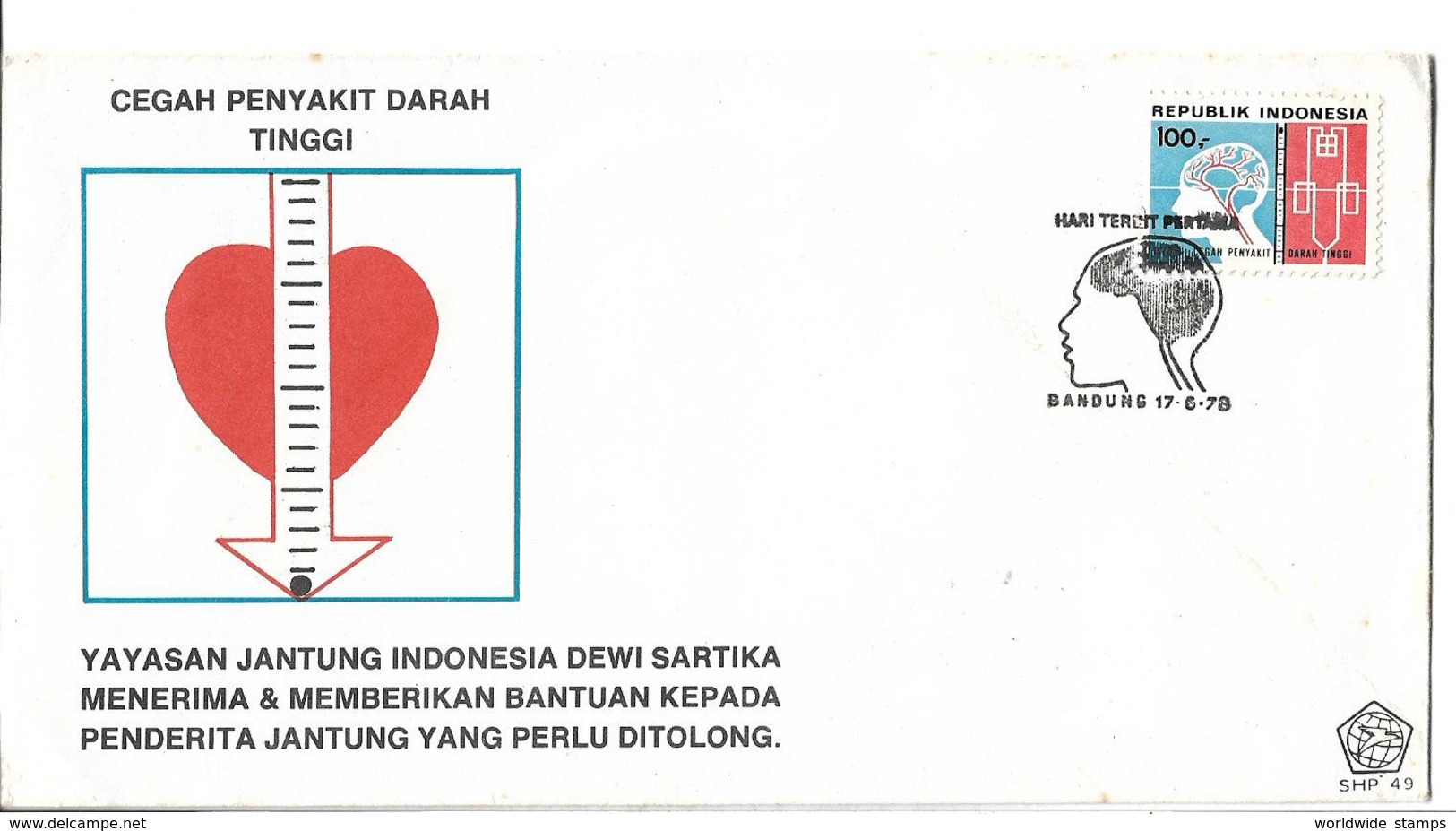 Indonesia 1978 Medicine World Health Day - Disease