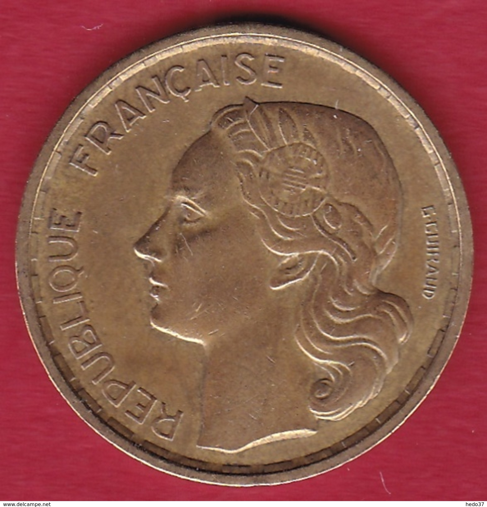 France 20 Francs G. Guiraud - 1950 B - 4 Faucilles - Autres & Non Classés