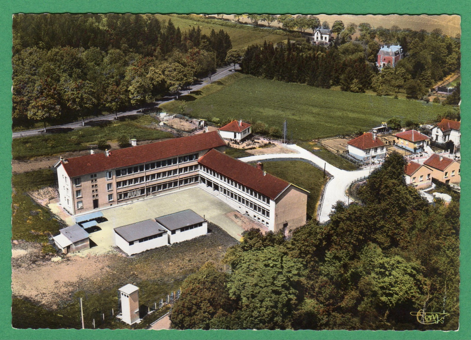 -Aube-Aix En Othe-Collège Et Colonie De Vacances-Vue Aérienne- - Autres & Non Classés