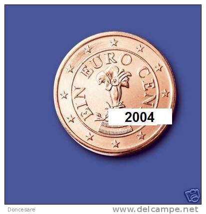 ** 1 CENT AUTRICHE 2004 PIECE NEUVE ** - Oesterreich