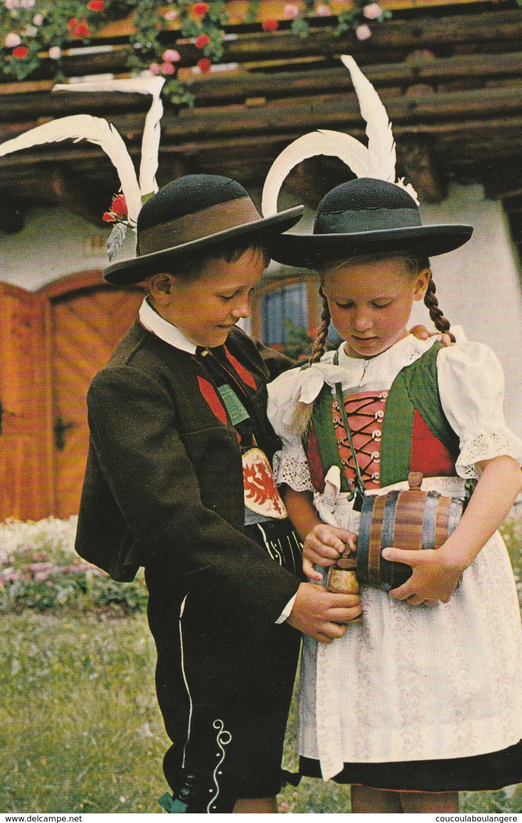 TIROLER KINDERTRACHTENPÂRCHEN AUS IMST (AUTRICHE) - Imst