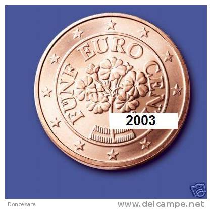 ** 5 CENT AUTRICHE 2003 PIECE NEUVE ** - Austria