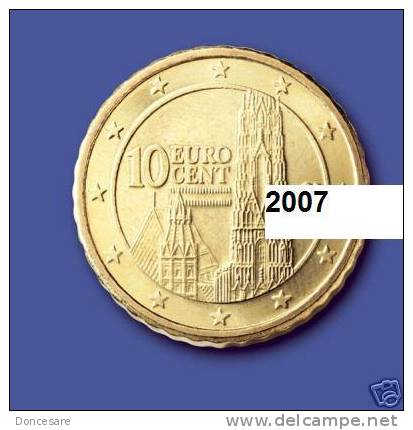 ** 10 CENT AUTRICHE 2007 PIECE NEUVE ** - Oesterreich