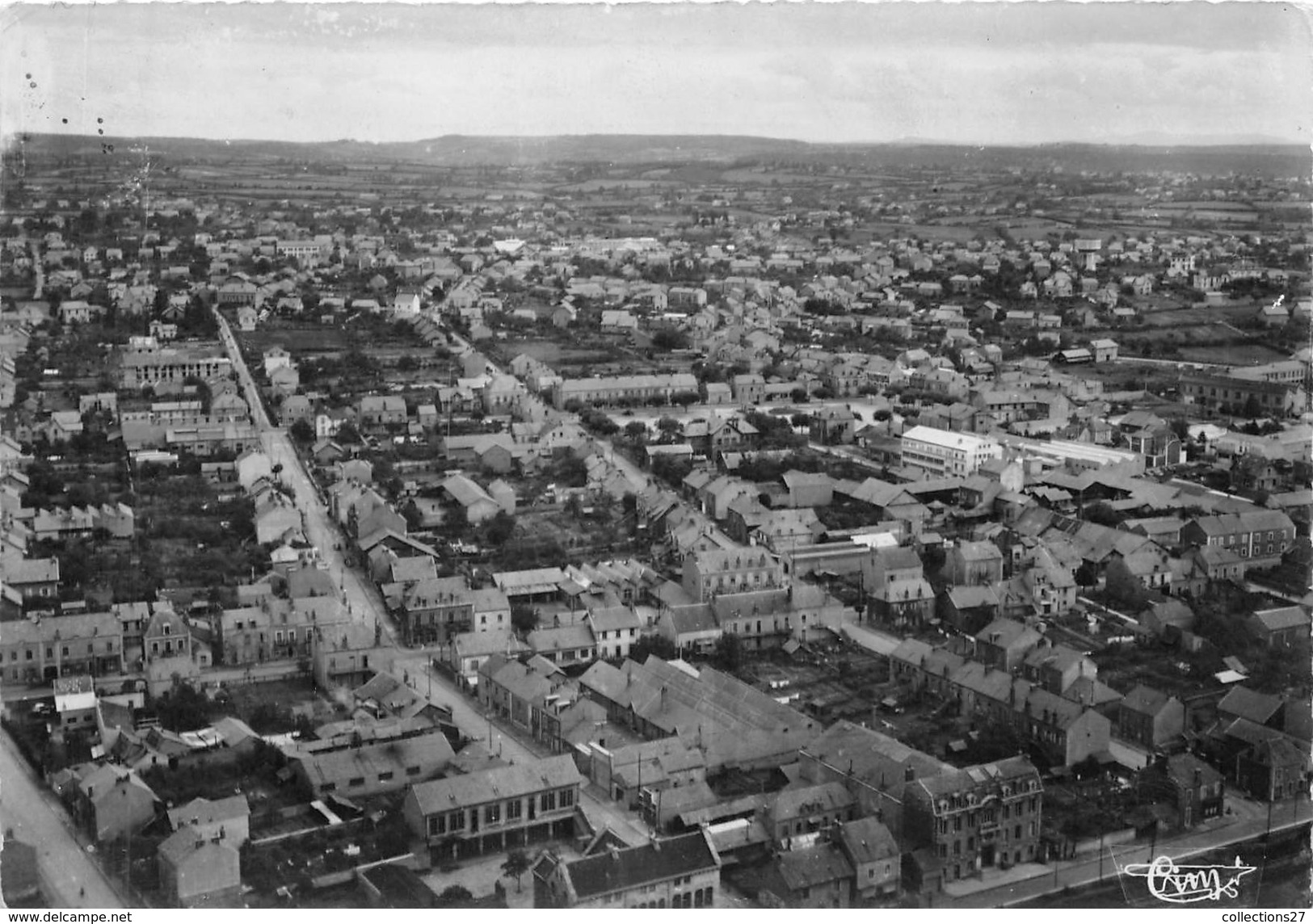 71-MONTCEAU-LES-MINES- VUE GENERALE AERIENNE - Montceau Les Mines