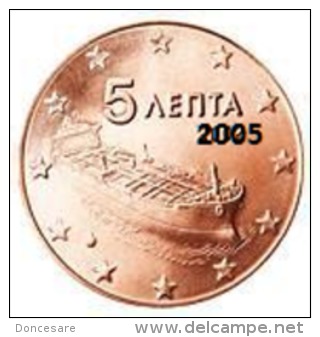** 5 CENT GRECE 2005 PIECE  NEUVE ** - Grecia