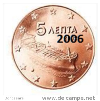 ** 5 CENT GRECE 2006 PIECE  NEUVE ** - Grecia