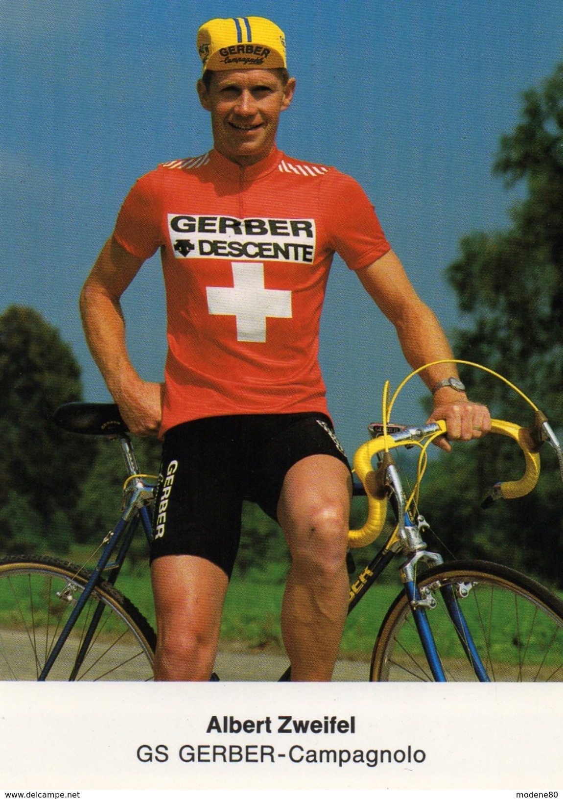 Cyclisme Cp De Albert Zweifel - Radsport