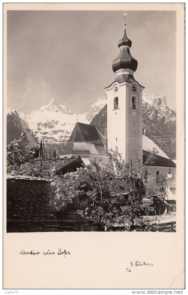 Autriche - Lofer - Panorama - 1955 - Foto Lukas - Lofer