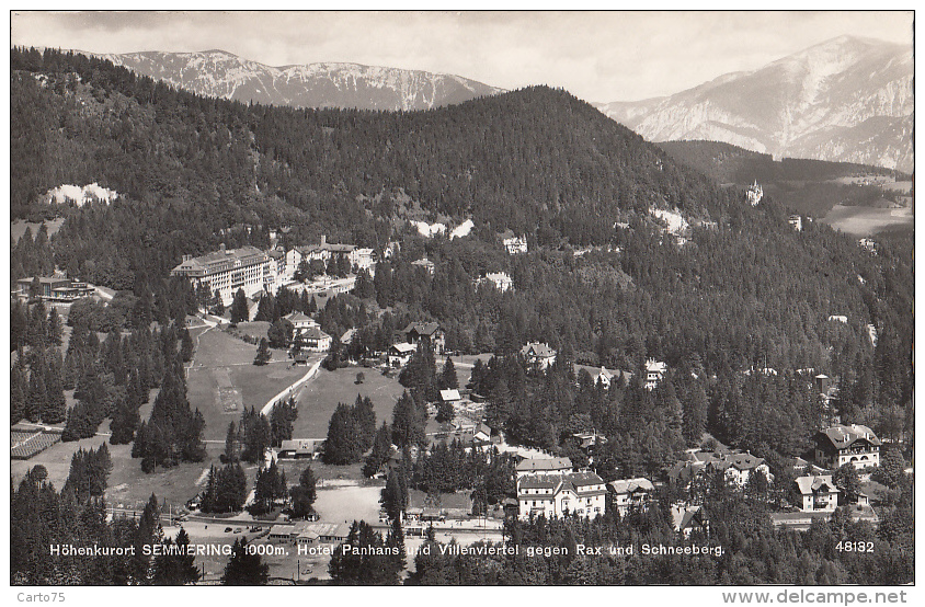 Autriche - Semmering - Hotel Panhans - Neunkirchen