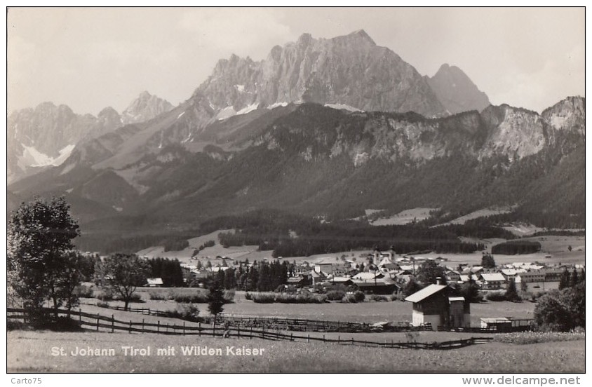 Autriche - Sankt Hohann Tirol Mit Wilden Kaiser - St. Johann In Tirol