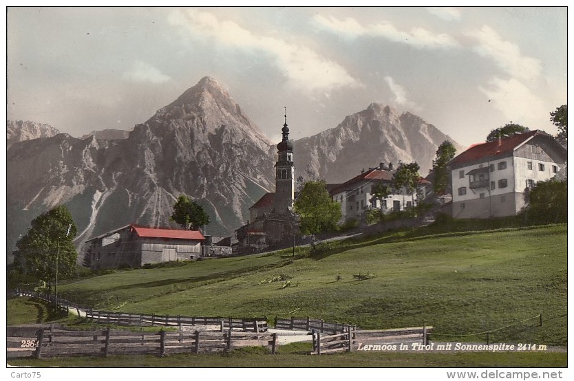 Autriche - Lermoos In Tirol Mit Sonnenspitze - Lermoos