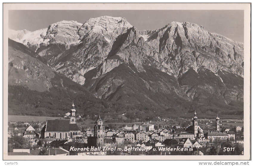 Autriche - Kurort Hall In Tirol - Photograph Stockhammer - Carte-Photo - Hall In Tirol
