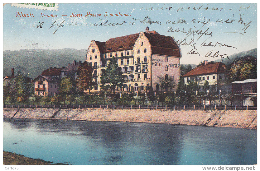 Autriche - Villach - Draukai - Hotel Mosser Dependance - 1912 - Villach