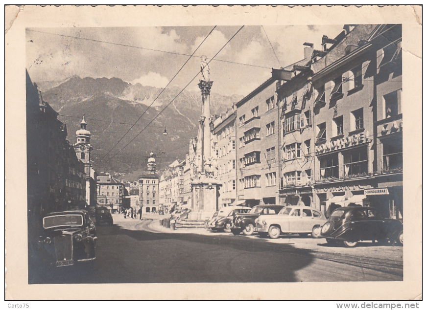 Autriche - Innsbruck - Maria-Theresien Strasse - Automobiles - Innsbruck