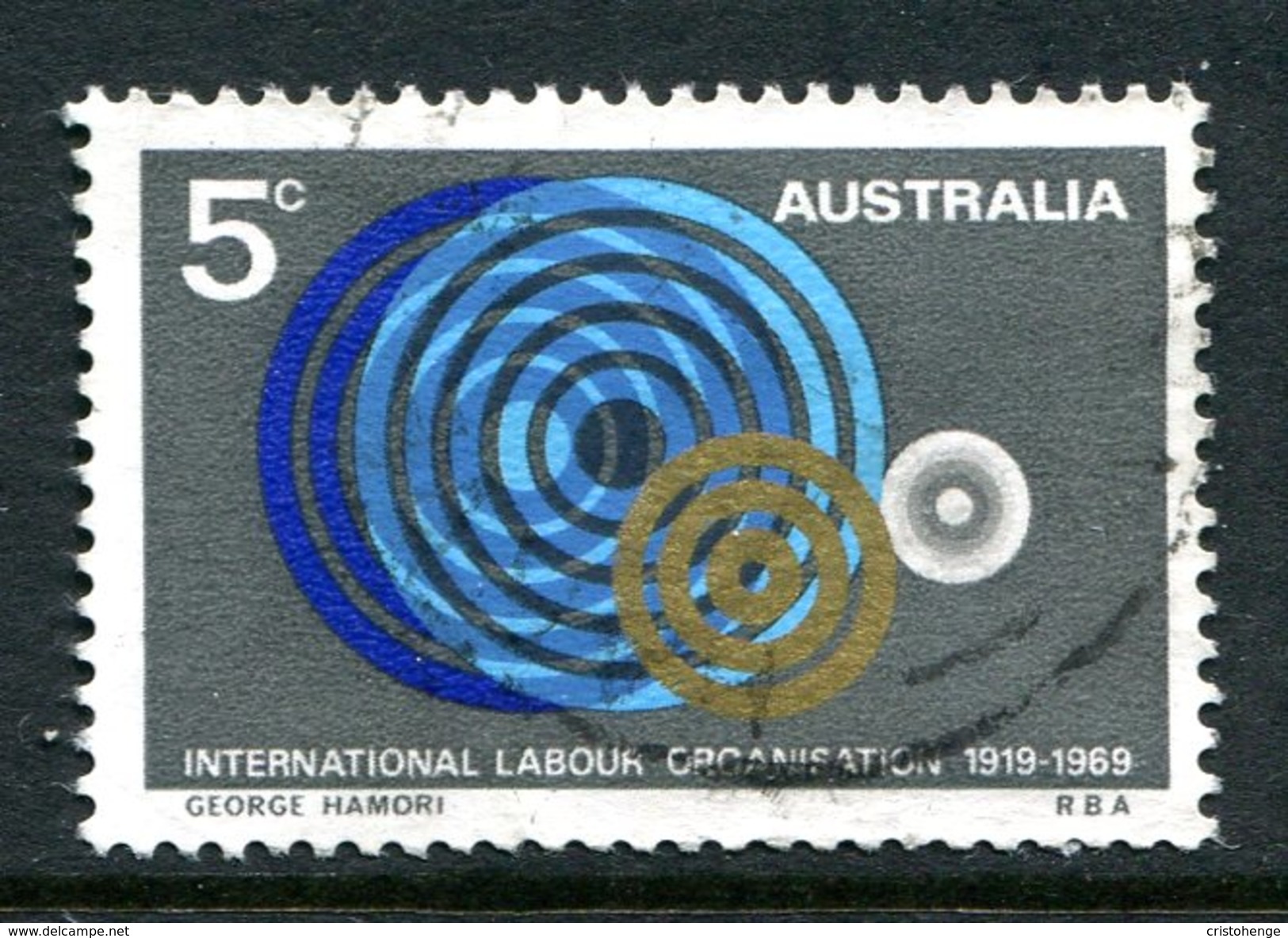 Australia 1969 50th Anniversary Of International Labour Organisation Used - Used Stamps