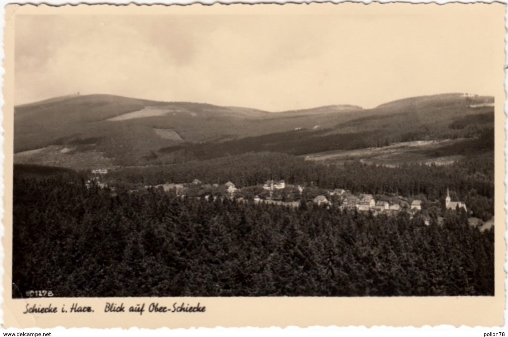 Wernigerode - SCHIERKE I. HARZ - BLICK AUF OBER-SCHIERKE - 1967 - Formato Piccolo - Wernigerode