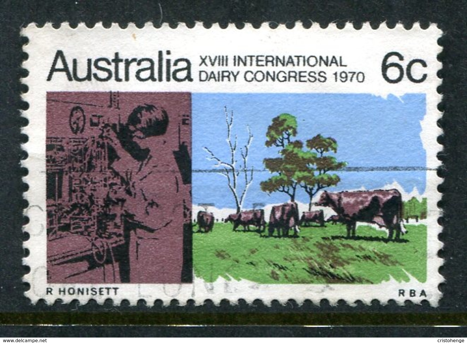 Australia 1970 18th International Dairy Congress Used - Mint Stamps