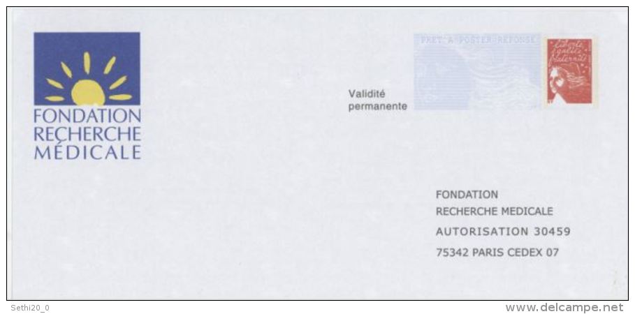 France PAP Réponse  Luquet RF 0307401  Fondation Recherche Medicale - Listos Para Enviar: Respuesta /Luquet