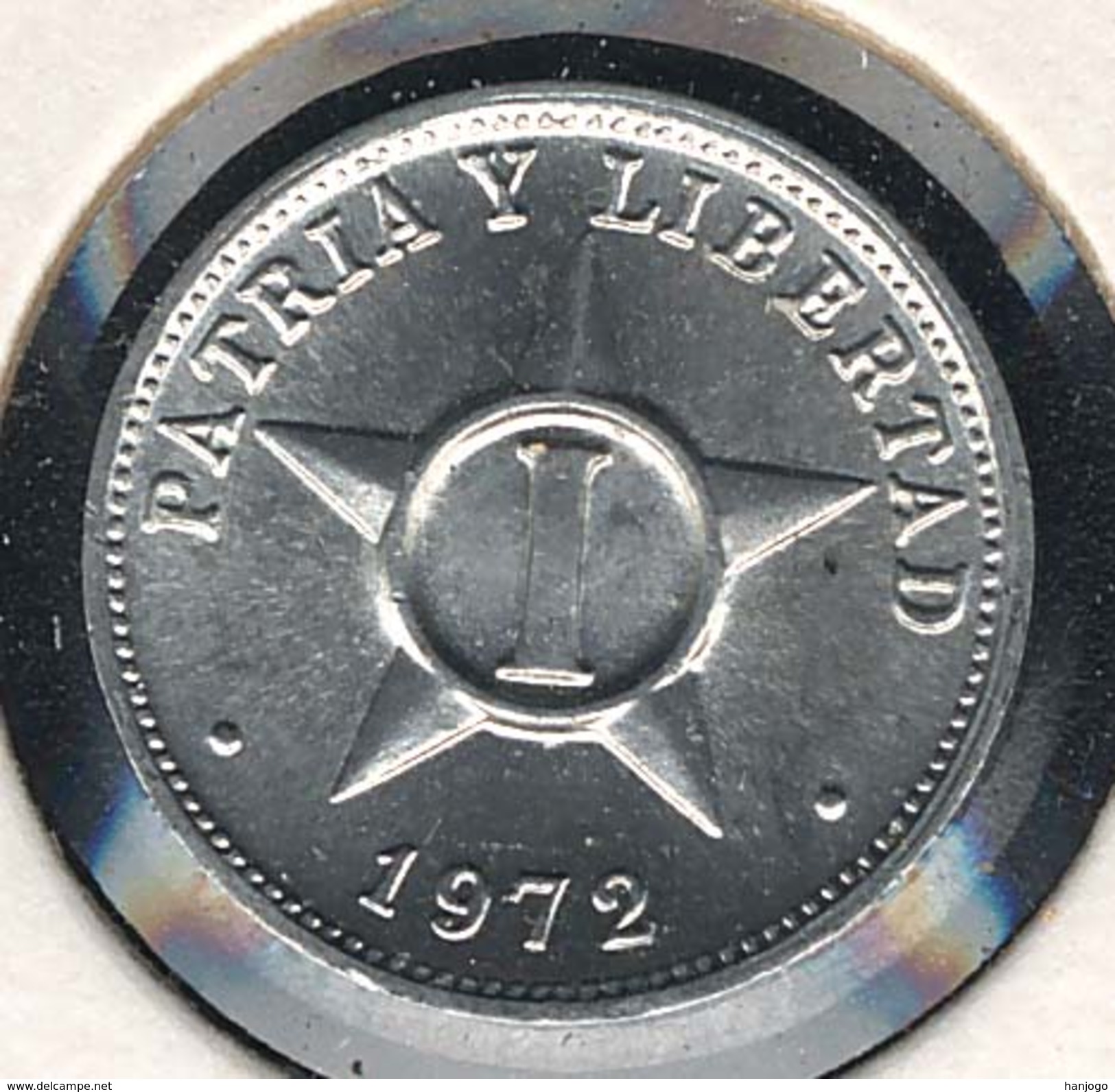 Kuba, 1 Centavo 1972, UNC - Cuba