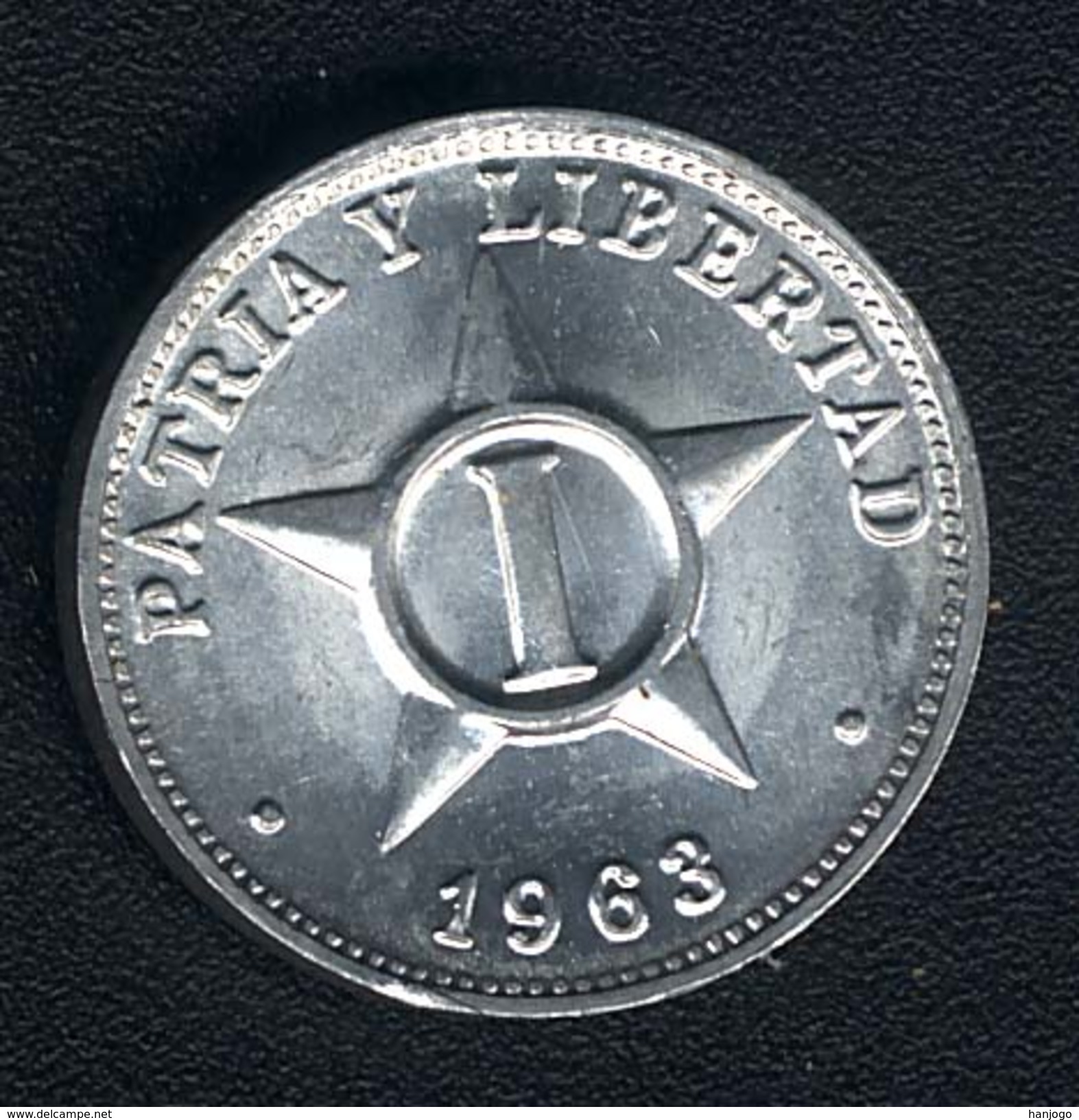 Kuba, 1 Centavo 1963, UNC - Cuba