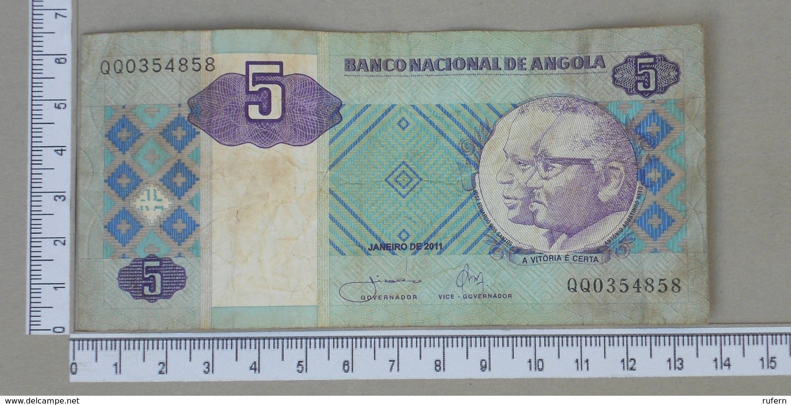 ANGOLA 5 KWANZAS 2011 -   (Nº18165) - Angola