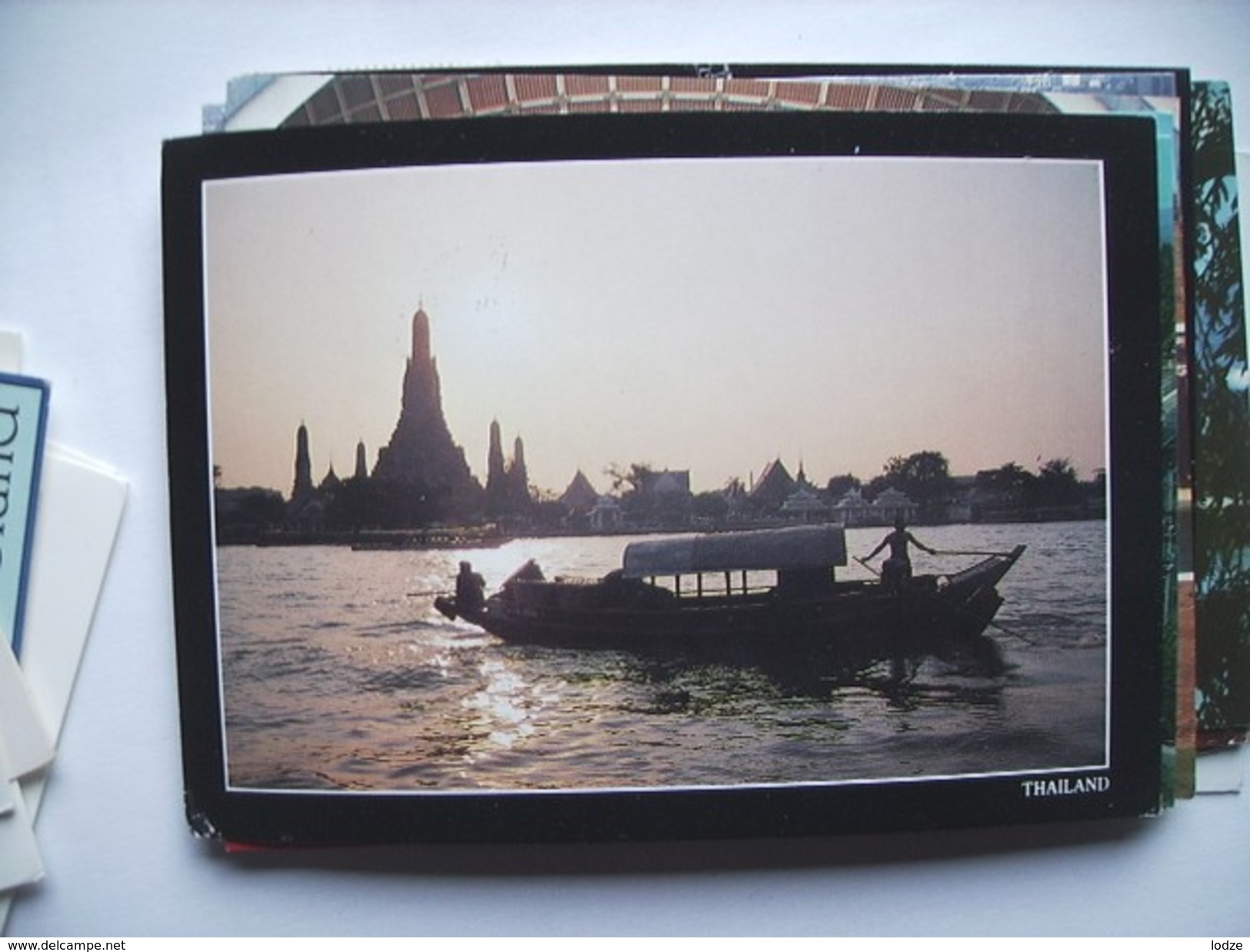 Thailand Temple Of The Dawn And Boat - Thailand