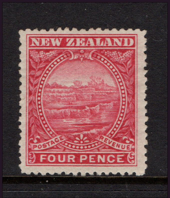 New Zealand  1898   "4d  White Terraces"   MNH   (**) - Unused Stamps