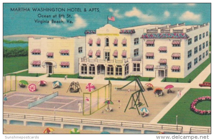 Virginia VIrginia Beach Martha Washington Hotel &amp; Apartments - Virginia Beach