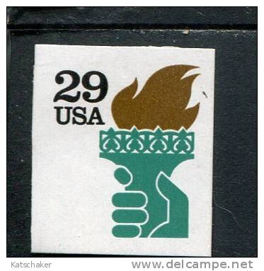 207623105 USA 1991 ** MNH  SCOTT  2531a  2531 A Liberty Torch - Unused Stamps