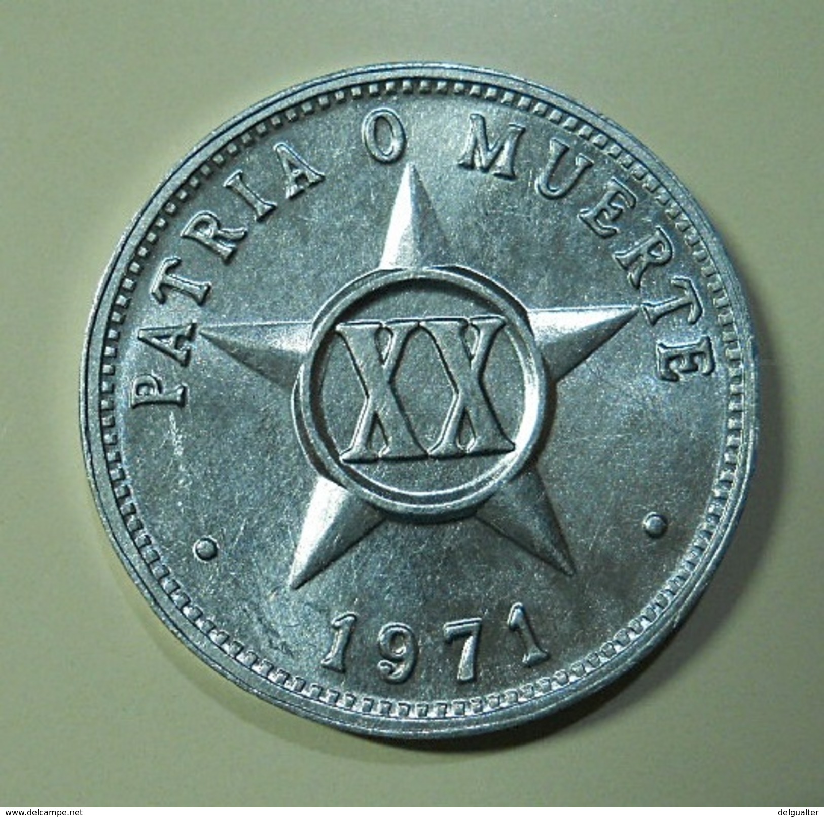 Cuba XX Centavos 1971 - Cuba