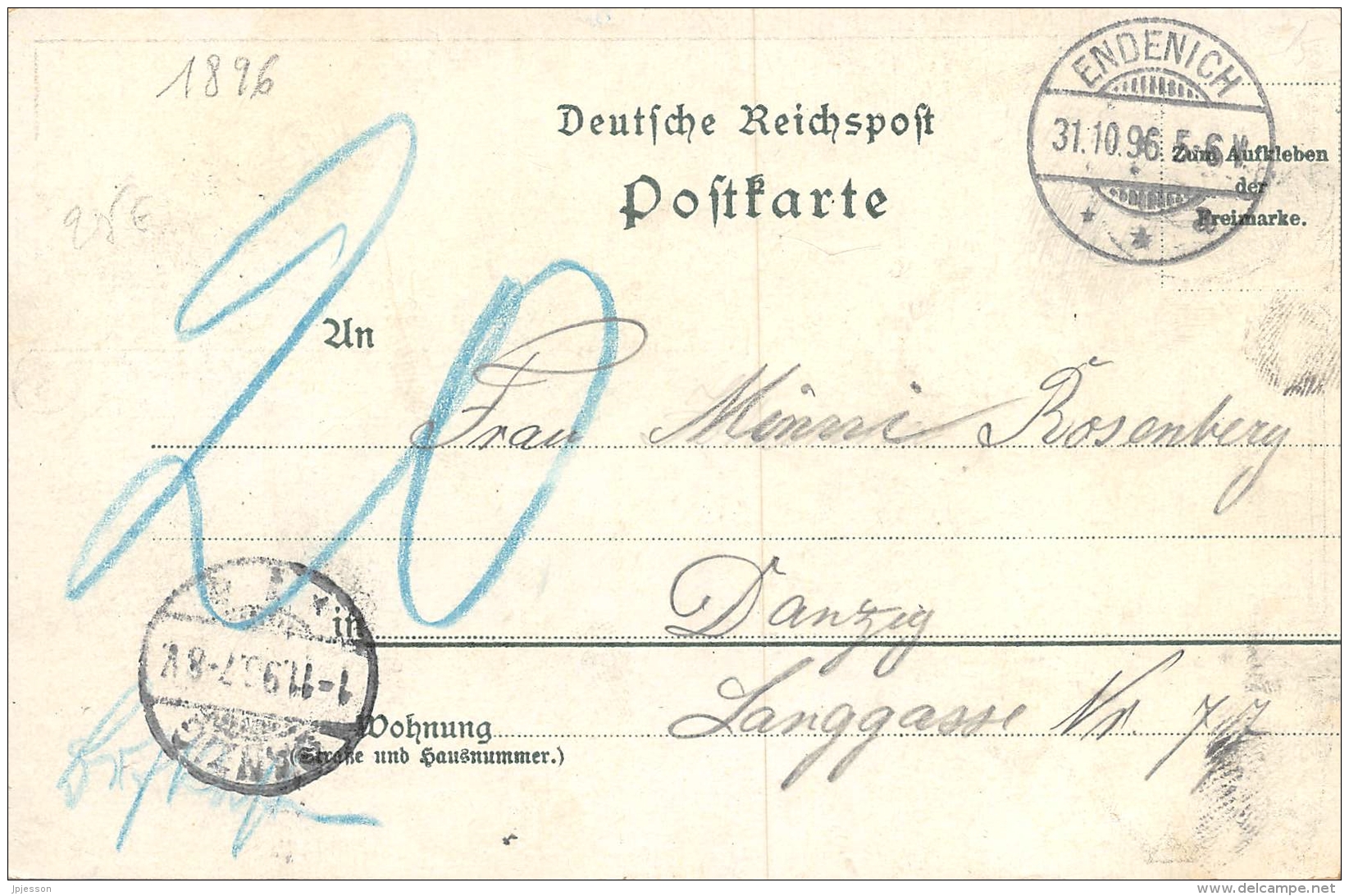 BONN  GODESBERG  GRUSS AUS   CARTE DESSINEE   VUES MULTIPLES  PIONNIERE  1896 - Bonn