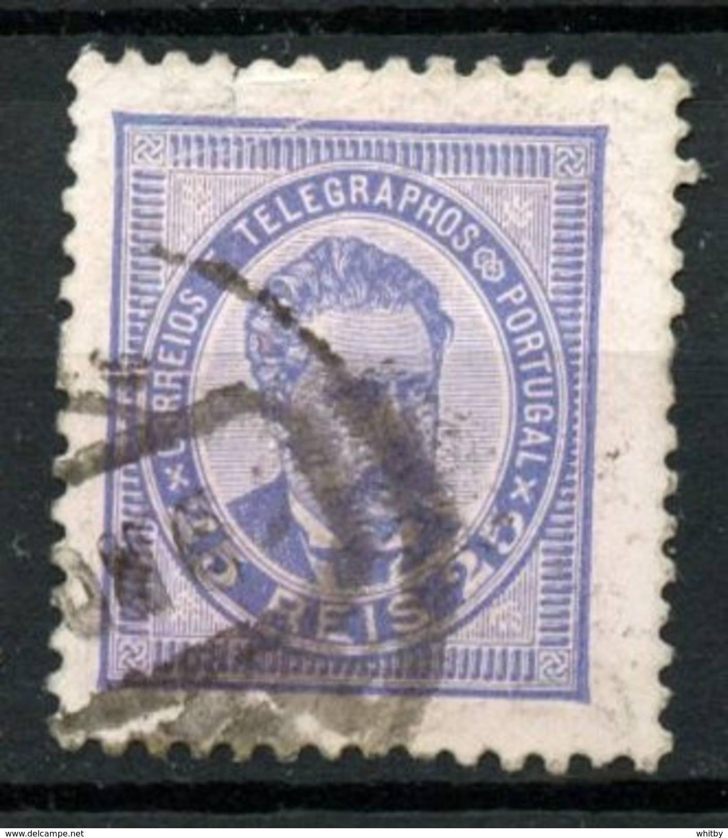 Portugal 1887 25r King Luiz Issue #65 - Used Stamps