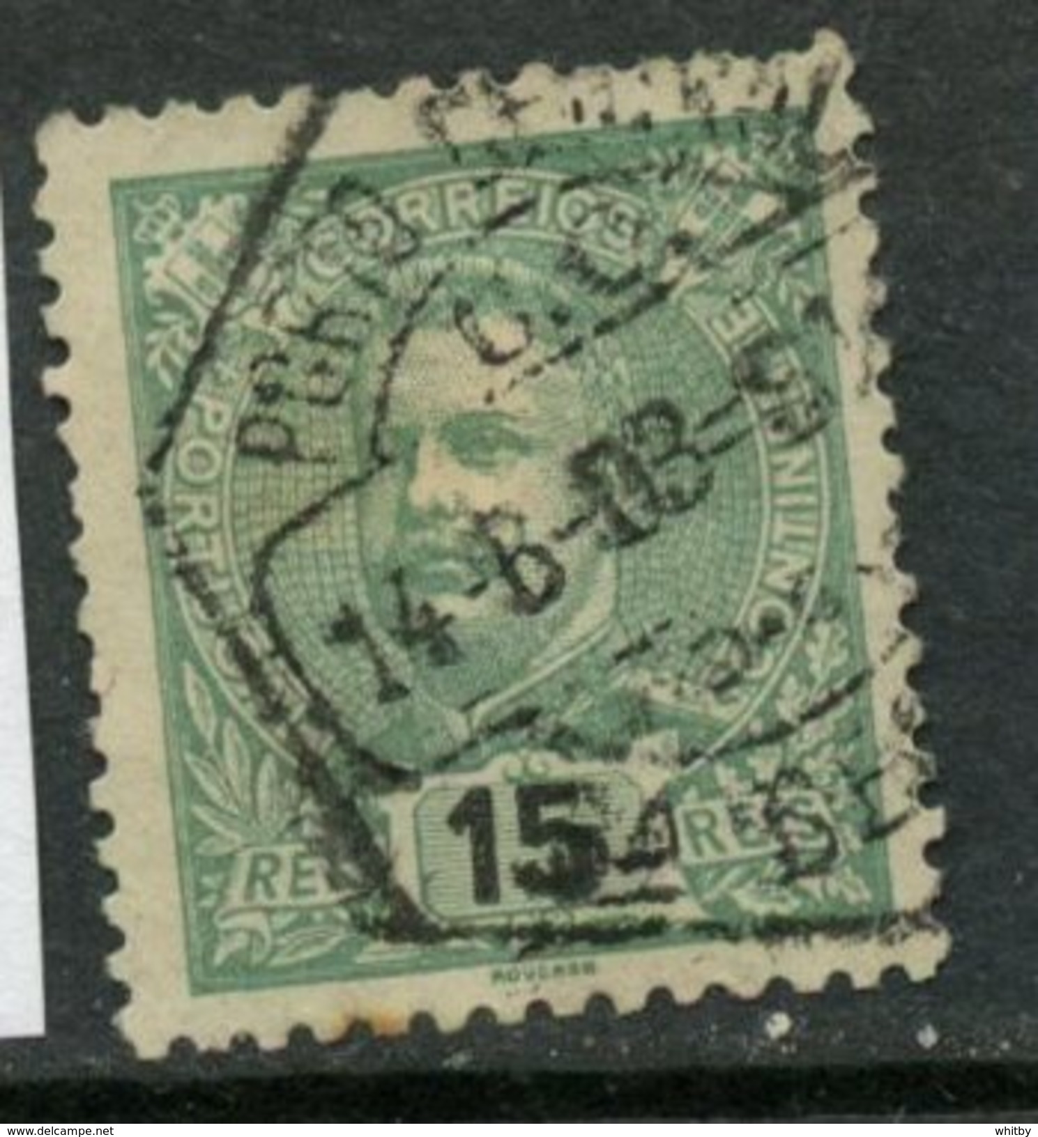 Portugal 1899 15r King Carlos  Issue #114 - Usati