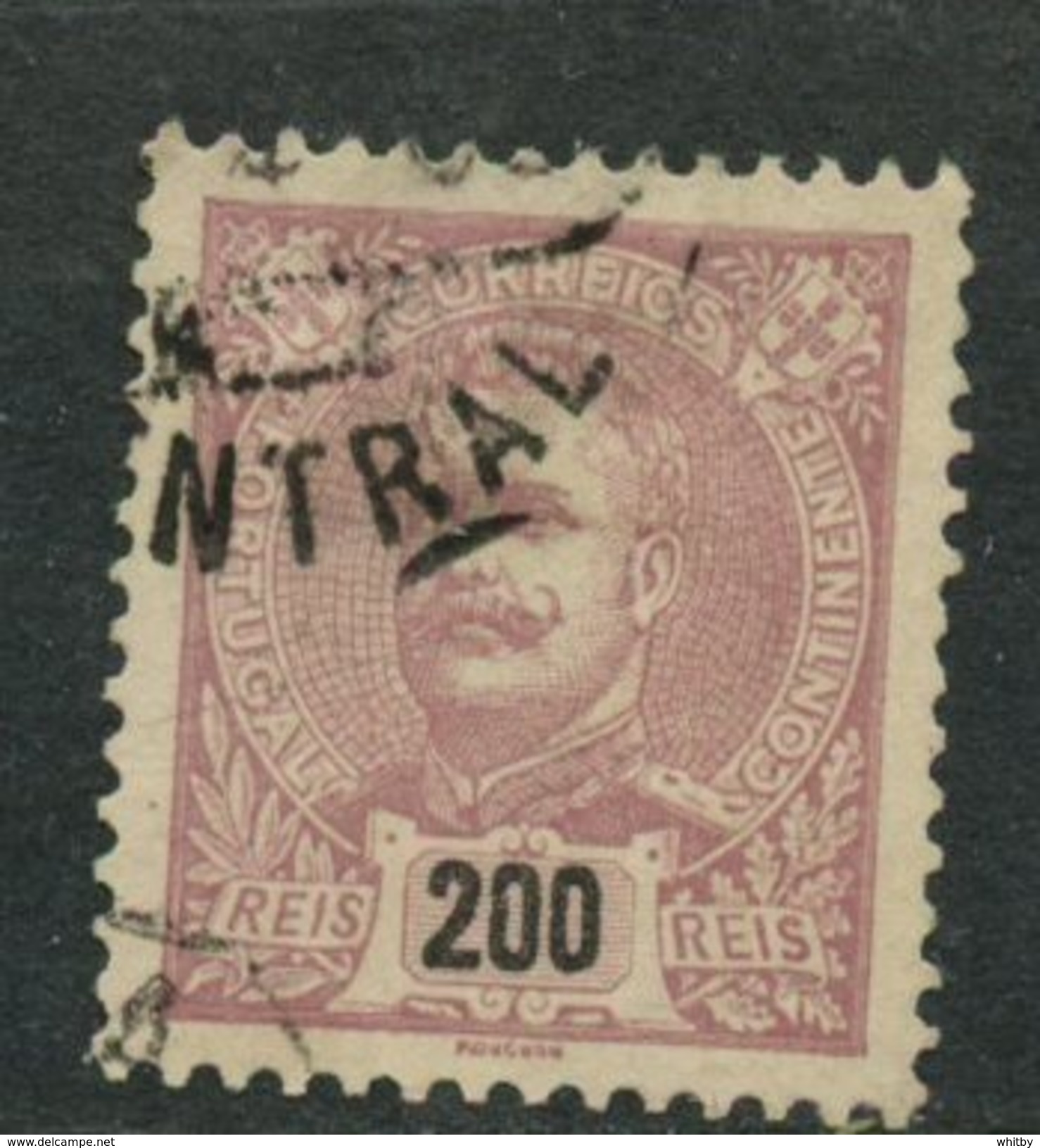 Portugal 1895 200r King Carlos  Issue #129 - Used Stamps