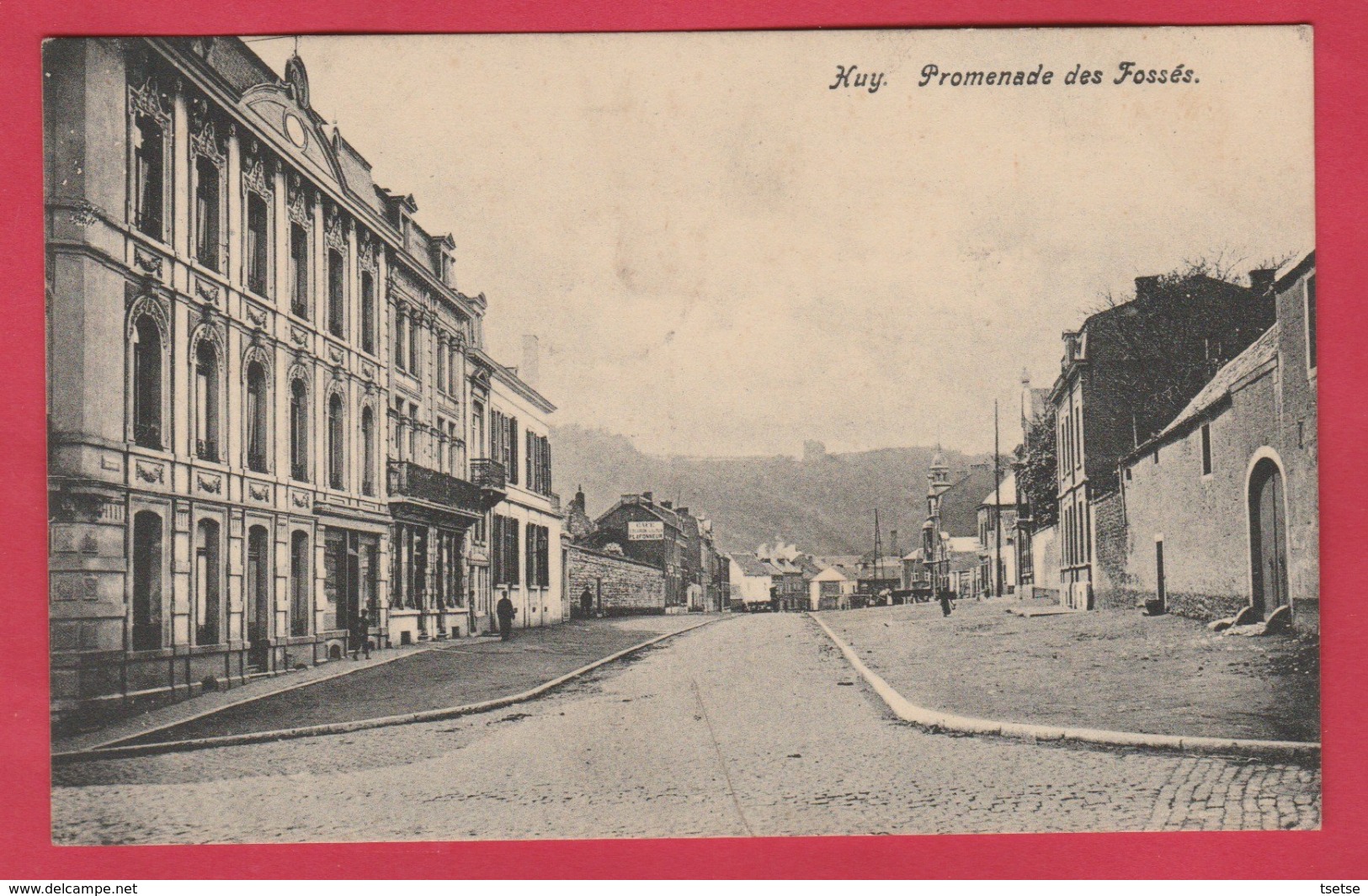 Huy - Promenade Des Fossés - 1912  ( Voir Verso ) - Huy