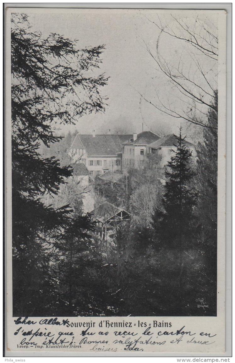 Souvenir D'Henniez-les-Bains - Photo: Klausfelder - Autres & Non Classés