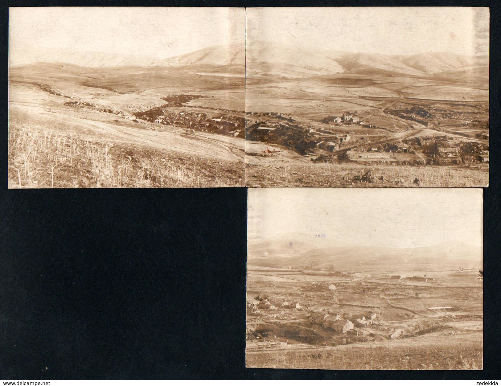 A2805 - Alte Panorama Foto Ansichtskarte - 1. WK WW  - Ort ?? - War 1914-18