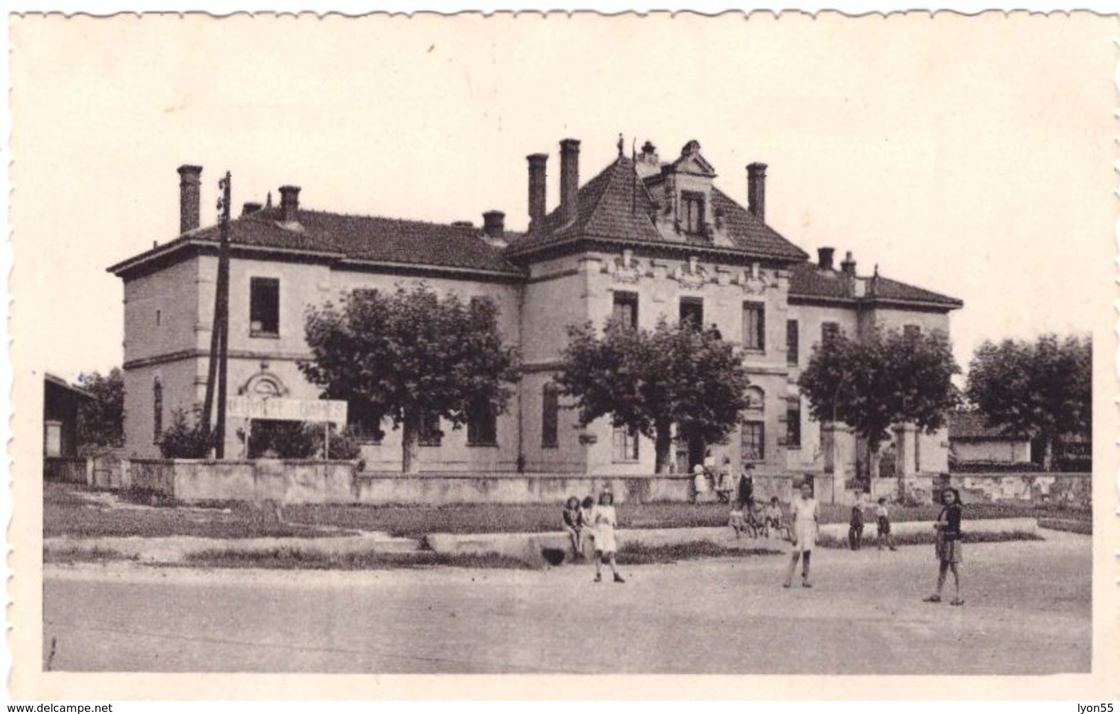 Neuville Les Dames La Mairie Et école De Garçons - Ohne Zuordnung