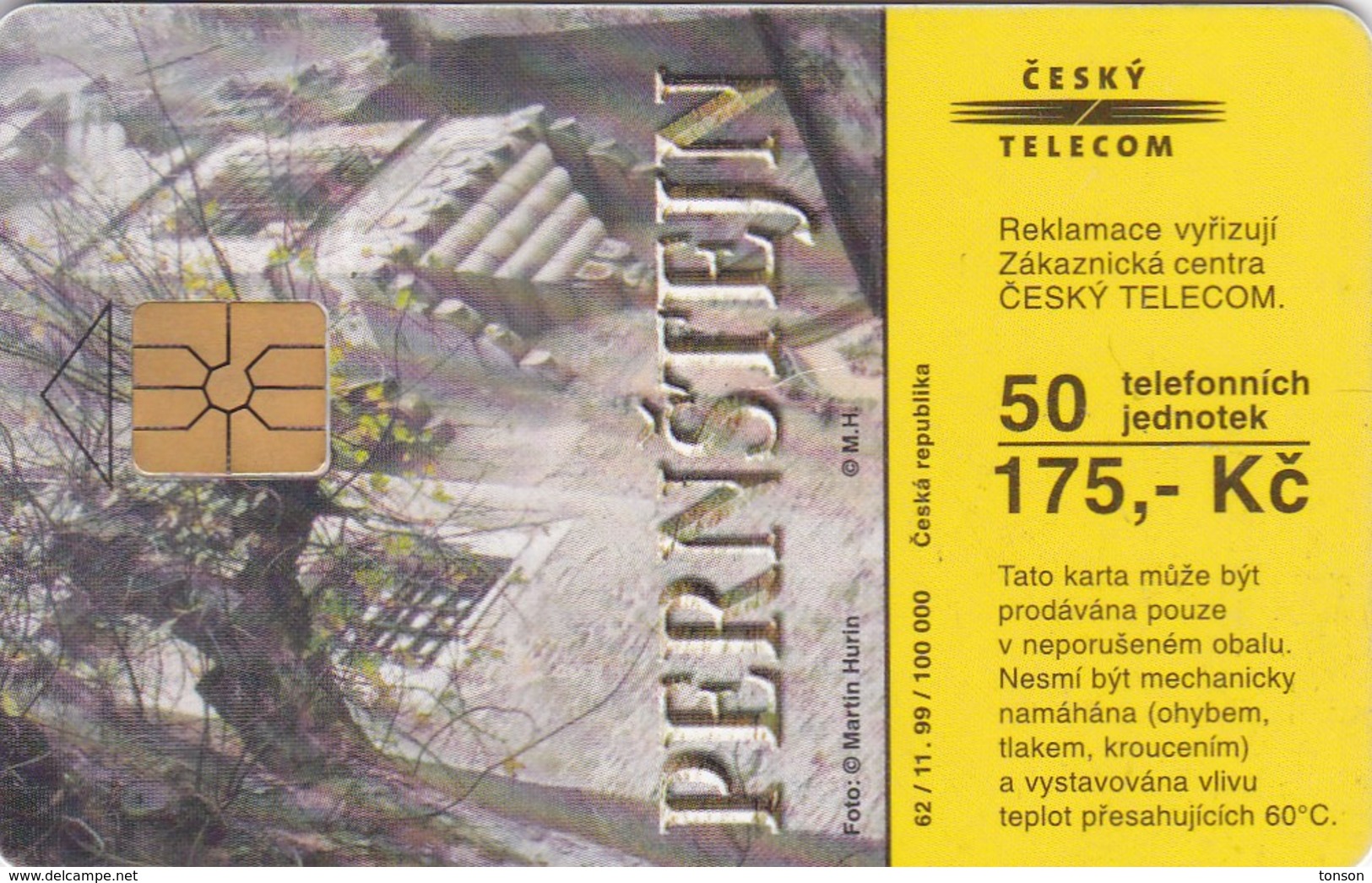 Czech Rep. C297, Castle Pernstejn, 2 Scans. - Czech Republic