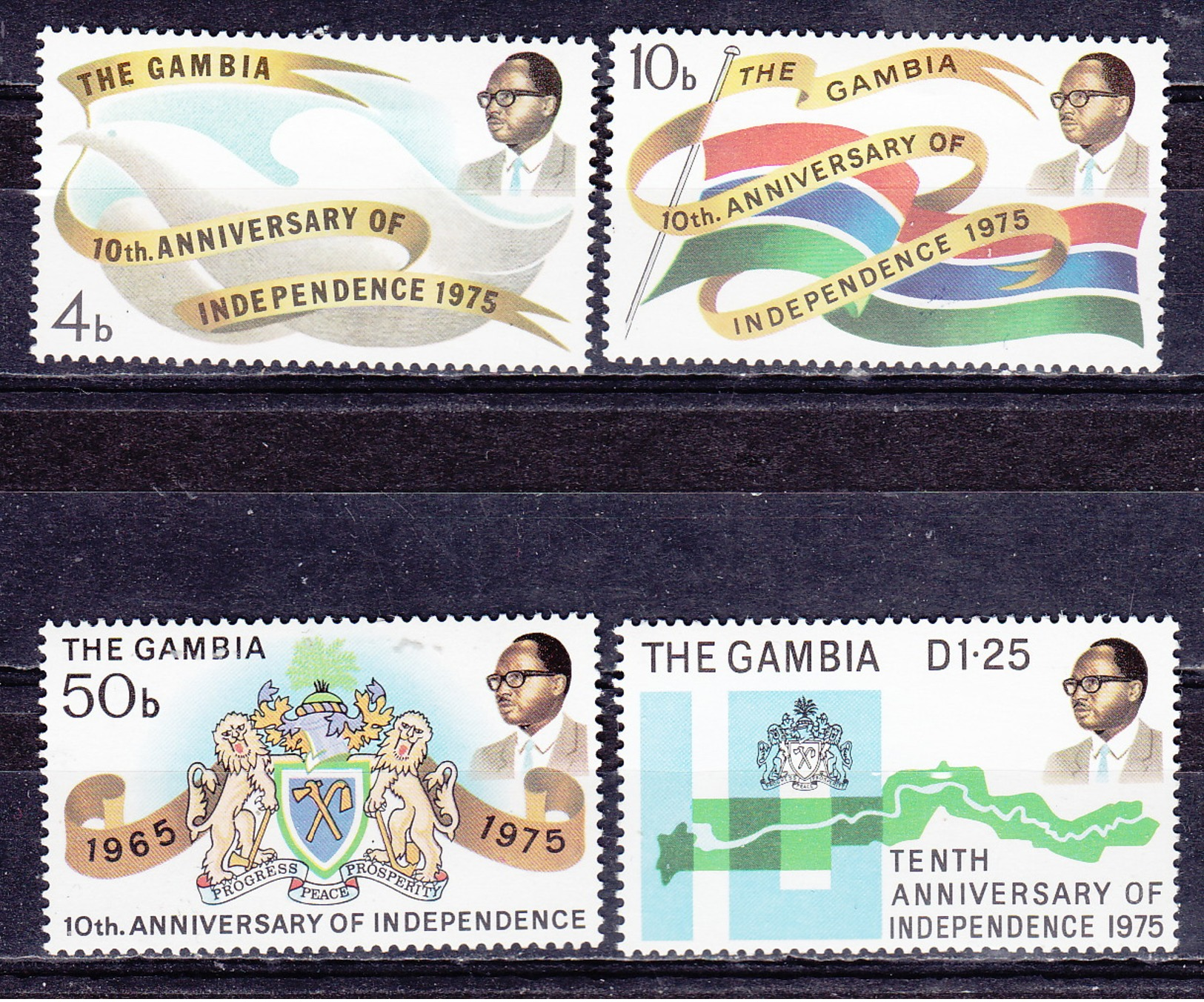 Gambia  Cat;: Y&T Neufs, Postfris, MNH  (XX) Nr 304-307 - Gambie (1965-...)