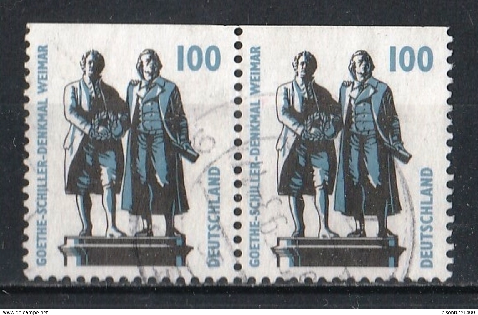 Allemagne Fédérale 1997 : Timbres Yvert & Tellier N° 1771a En Paire - Used Stamps