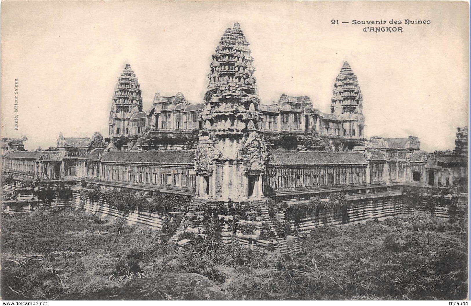 ¤¤   -  91  -  CAMBODGE   -  Souvenir Des Ruines D' ANGKOR - Cambodge