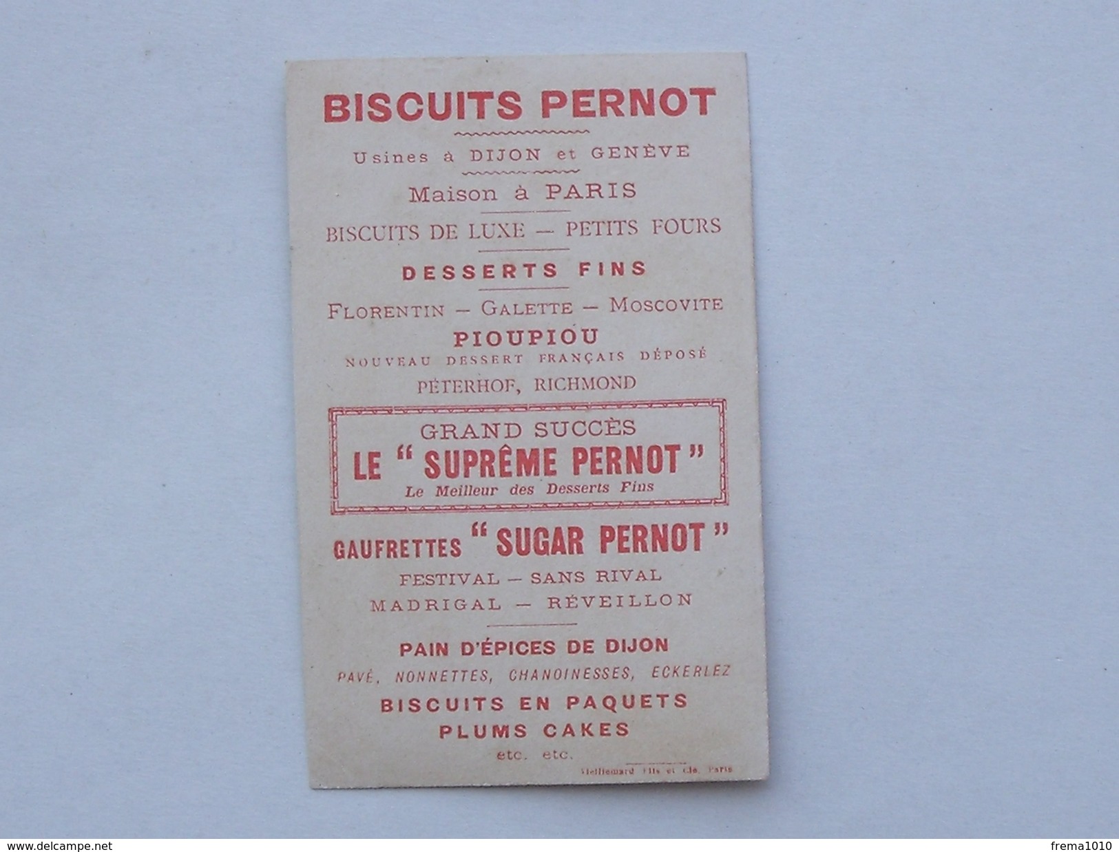 CHROMO Biscuits PERNOT DIJON: 1ére Série Les Costumes - Antiquité & Moyen-Age N°38 Espagnol Piquiers - VIEILLEMARD - Pernot