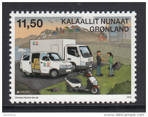 Greenland MNH 2013 11.50k Mail By Truck, Van - EUROPA - 2013