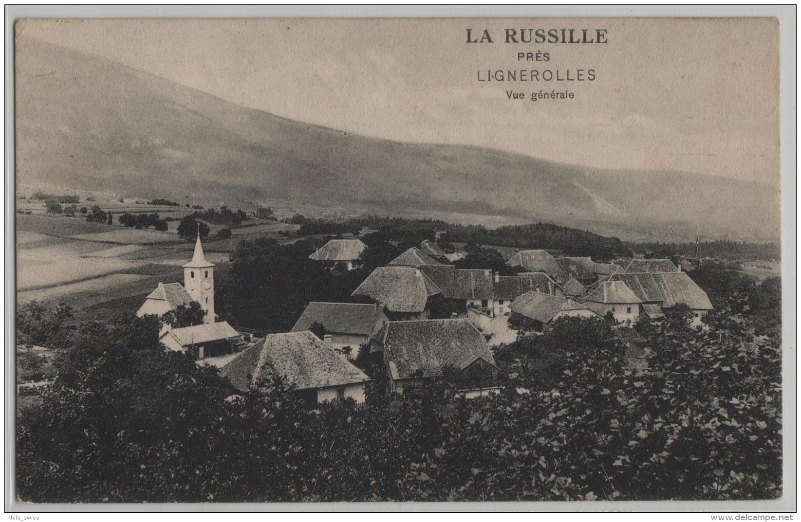 La Russille Pres Lignerolles - Vue Generale - Photo: Perrochet - Lignerolle