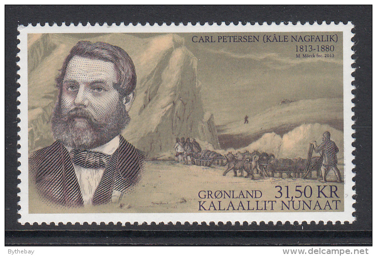 Greenland MNH 2013 31.50k Carl Petersen, Arctic Explorer - Neufs