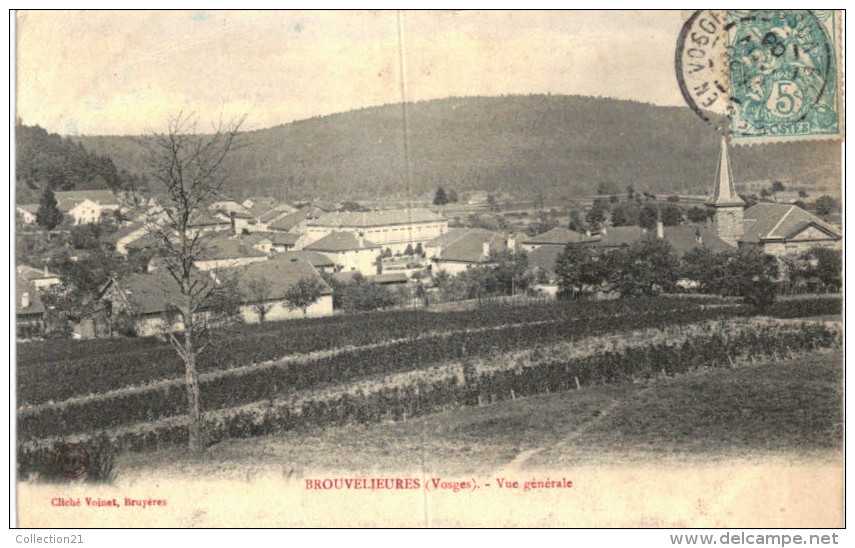 BROUVELIEURES ... VUE GENERALE - Brouvelieures